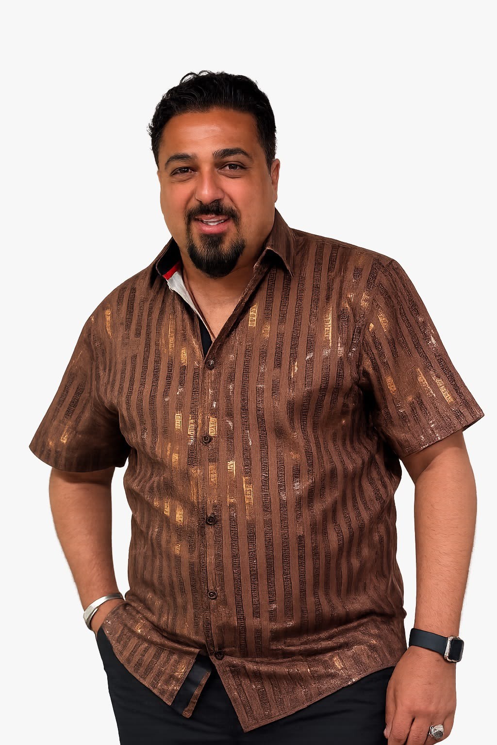 Portrait of Munir al-Ashiq